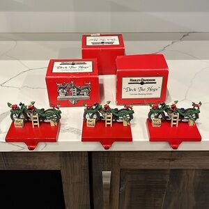 Vintage Harley-Davidson Christmas Collection “Deck The Hogs”